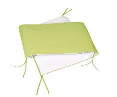 Bolín Bolón 1710808014560 - Protector para cuna, color pistacho
