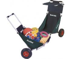 Eckla Beach Rolly - Carrito convertible en silla de playa azul