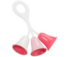 Chicco- Big & Small SONAJERO TULIPAN Rosa 14X23X3,5 CMS, Color, 6-12 Meses (00000023100000)