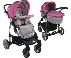 Carrito convertible con capazo ARTI Comfort B503 2w1 Pink/Gray