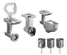 Kitchenaid FPPC, Accesorios para Robot de Cocina, Plateado