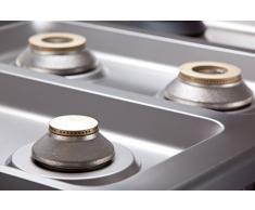 Modular Cocina de gas 6 quemadores, elek trobac Minihorno GN 1/1, neutro – Fregadero invitados Lando