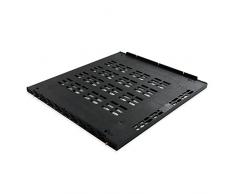 Emuca 8933717 Base para frigorífico integrado en módulo de cocina, Negro