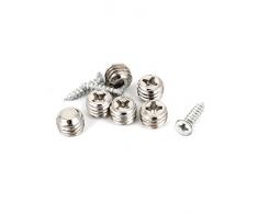 Blanco plástico metal magnético pecho Gabinete Puerta Pestillo Set
