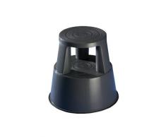 Wedo 212212 - Taburete con ruedas, gris