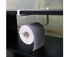 Percha De Papel Higiénico Soporte Para Rollo De Papel Higiénico Toalla De Metal Inoxidable Soporte Colgante Cocina Baño Gabinete ,Organizador De Almacenamiento
