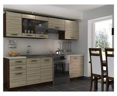 Muebles Cocina Completa,240 cms, Modulos de cocinas ref-08 (Haya)