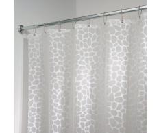 InterDesign Pebblz - Cortina para ducha