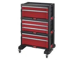 Ketec 221482 - Keter carrito organizador con 7 cajones. pletinas de acetato