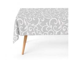 Basic Home Mantel Antimanchas Pegaso Gris 140x180 cm