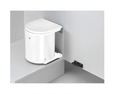 WESCO Sorter Redondo Plata//AB 40/ cm Ancho de Armario//empotrable Cubo//Giro Cubo