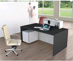 kerkmann 3417 de consultoría mostrador Palermo, color blanco/antracita