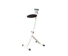 Leifheit 71310 - Silla Regulable, Color Blanco
