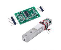 20 kg Sensor de peso Celda de carga Báscula electrónica de cocina + HX711 AD Módulo de pesaje para Arduino WIshiot