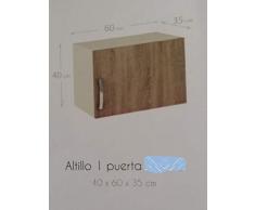 TRADEDEKOR MODULO Cocina ALTILLO Alto 1 Puerta 40x60x35 cm