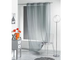 Douceur d'Intérieur 1622316 - Cortina de visillos, color gris