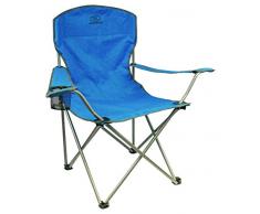Highlander Traquair Folding Chair - Silla de camping, color verde azulado