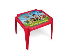 ARDITEX PW9508 - Mesa PP Monoblock, diseño Paw Patrol La Patrulla Canina