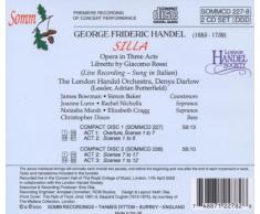 Handel: Silla, ópera