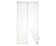 Apalus Cortina Mosquitera Para Puertas. Tejido Súper Fino Para Dejar Pasar El Aire.Cierre Magnético Automático Que Evita el Paso de Insectos. Fácil de ensamblar(Blanco, 120x220 cm)