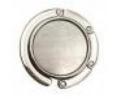 Gancho de Bolso Mesa Suspensión Soporte de Asas Soporte Bolso Plegable Portátil Aleación de Zinc Viaje