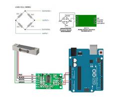 1 kg Sensor de peso Celda de carga Báscula electrónica de cocina + HX711 AD Módulo de pesaje para Arduino WIshiot