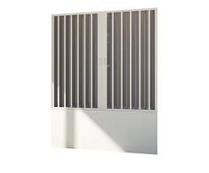 Forte Mampara de Bañera Puerta 140 CM H150 PVC Mod. Delfi Central