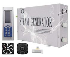 YJINGRUI Generador de vapor Sauna Baño generador de vapor para el hogar SPA con controlador digital de temperatura y sincronización (220V 3KW)