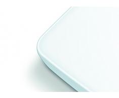 Beurer PS-25 - Báscula de baño con pantalla LCD iluminada, gran plataforma de 34 x 34.5 cm, color blanco