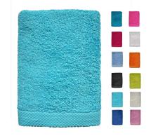 Dhestia Juego De Toallas De Baño Y Ducha Algodón 100% 500 Gr/M2, Surtido De Colores Y Medidas Grandes, (Turquesa, 100X150 Cm (1 Ud, 100 X 150 Cm