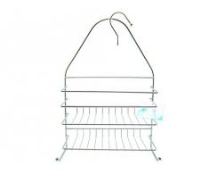 MSV 140719 - EstanterÃa de Ducha para Colgar (Metal, Acero Inoxidable, 26,5 x 10,5 x 40 cm)