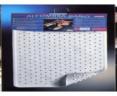 Toyma 110-BLANCO - Alfombra Baño 76X35 Blanco