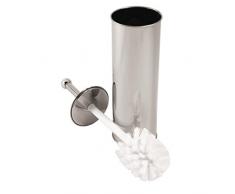 JANTEX - Escobilla de baño y Soporte de Acero Inoxidable