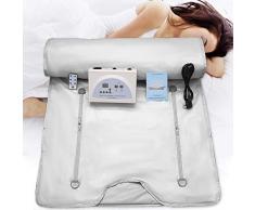 InLoveArts Manta de Sauna, Manta calefactora de Sauna de infrarrojo lejano, Reductor de Peso Body Shaper Terapia de desintoxicación Profesional Máquina de Belleza antienvejecimiento