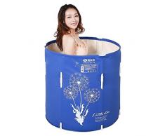 CN Tina de bañera Plegable Bañera Tina de baño para Adultos Tina Inflable Libre