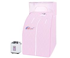 Portátil de Vapor Sauna Terapéutico Personal Sauna SPA Sauna Vapor Inicio Tienda Portable de steame Sauna SPA Inicio Salón de Vapor (Color : Pink)