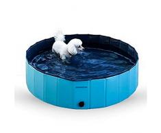 Ponacat bañera para Mascotas Piscina Plegable para Mascotas Estanque de Agua para bañera