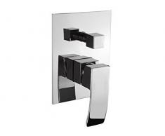 Deante Vigo - Cabeza de grifo monomando - Batería monomando para bañera ducha grifo de bañera empotrado