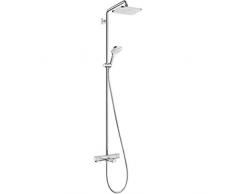 hansgrohe Croma E showerpipe 280 1jet con termostato de bañera cromo