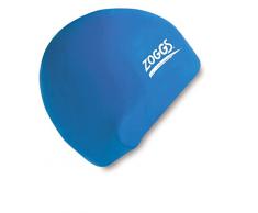 Zoggs Badehaube Cap Standard - Gorro de natación, color azul, talla L