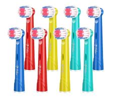 Cabezales Oral B Para Niños de Milos/Paquete de 8 Cabezales de Recambio Oral B Infantil para Cepillo de Dientes Eléctricos Junior