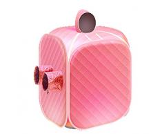 Sauna Plegable Portátil Portátil 1000W 2 L Bolsa De Almacenamiento De Acero Inoxidable, Máquina De Vapor De Desintoxicación Fumigación Cuerpo Sudor Adelgazante, 100 * 70 Cm, con Control Remoto