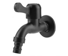 Filtro De Agua Faucet Dispensador De Agua Faucet Montaje En Pared De Acero Inoxidable Lavadora Grifo para Jardín Lavabo De Baño Fregadero De La Cocina(Lavadora)