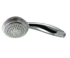 Bricoperl - Luxus dcg 9 lx eco de mano alcachofa de la ducha 3 chorros antical 9 l/min cromo/gris