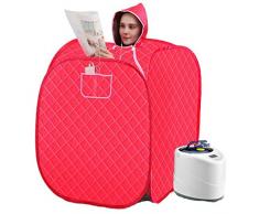 SEESEE.U Sauna, Sauna de Vapor de 2L o Sauna de Vapor Plegable para el hogar, Sauna portátil Adecuada para Perder Peso, Eliminar toxinas, Reducir el estrés y la Fatiga