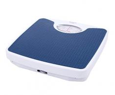 Adler AD 8151b Báscula de Baño Mecánica, 130Kg, Antideslizante, polímero, Azul, Talla Única