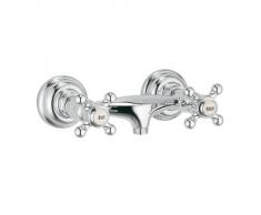 Kludi Adlon 516100520 - Batería bimando para ducha, cromado