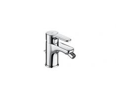 Roca L20 A5A6A09C00 - Grifo monomando bidé cromo desagüe automático maneta XL