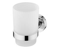 Ideal Standard A9120AA - Grifo de baño (Iom Portavaso Cristal Glas/Cromo)