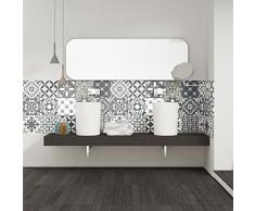 Ambiance-Live Cuadros de Cemento Adhesivos para Pared – Azulejos – 20 x 20 cm – 15 Piezas